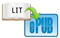 how to convert lit to epub