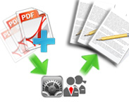 set to extract content from pdf