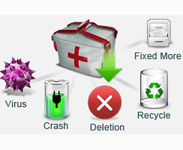 recover files lost due to reasons