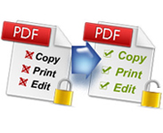 remove pdf owner password