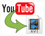 transform youtube to avi