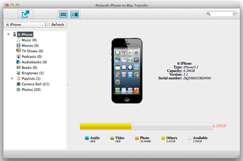ipad to mac transfer screenshot