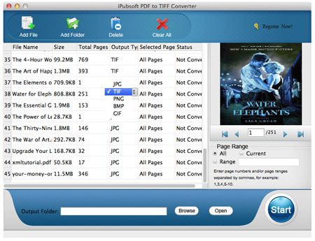 pdf to tiff converter for mac screenshot