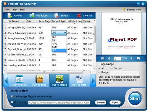 convert pdf to bmp with ipubsoft