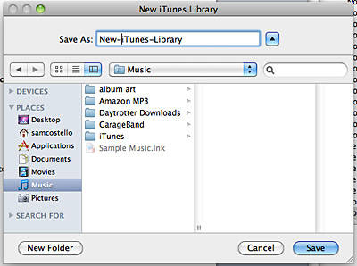 multiple itunes libraries