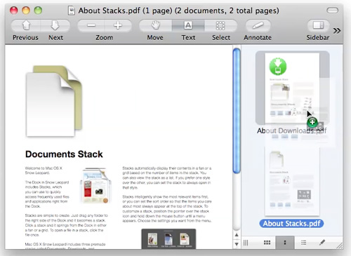 merge pdf documents on mac with preview