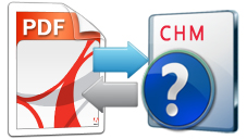 file conversion between pdf and chm